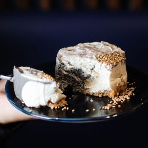 Kurogoma cheesecake aérien maison
